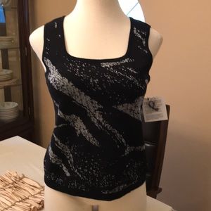 NWT Kasper sleeveless sweater, tank, vest.